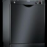 Bosch Dishwasher Series 2 - free-standing - 12 Person - 60 Cm - 5 Programmes - Black - SMS25AB00V